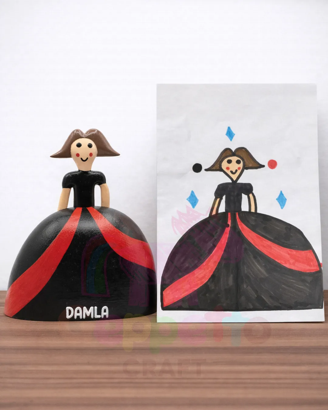 damla 6,5 yasinda tokat 3d figür hatıra